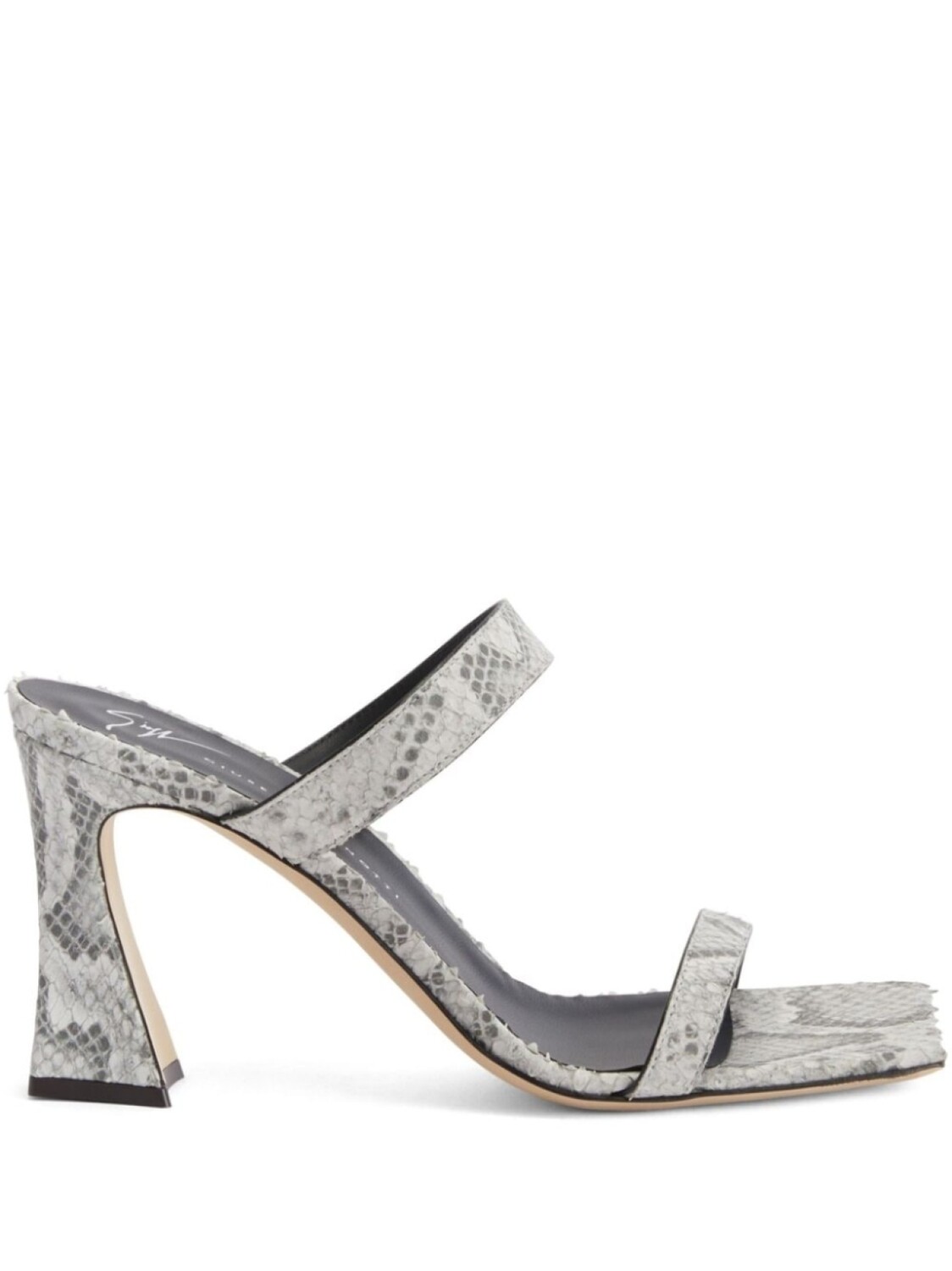 

Мюли Flaminia 85 Giuseppe Zanotti, серый