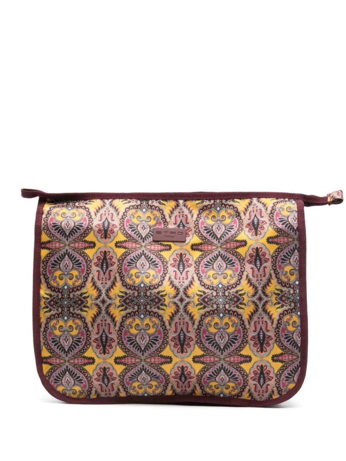 

ETRO сумка для стирки с графическим принтом, желтый