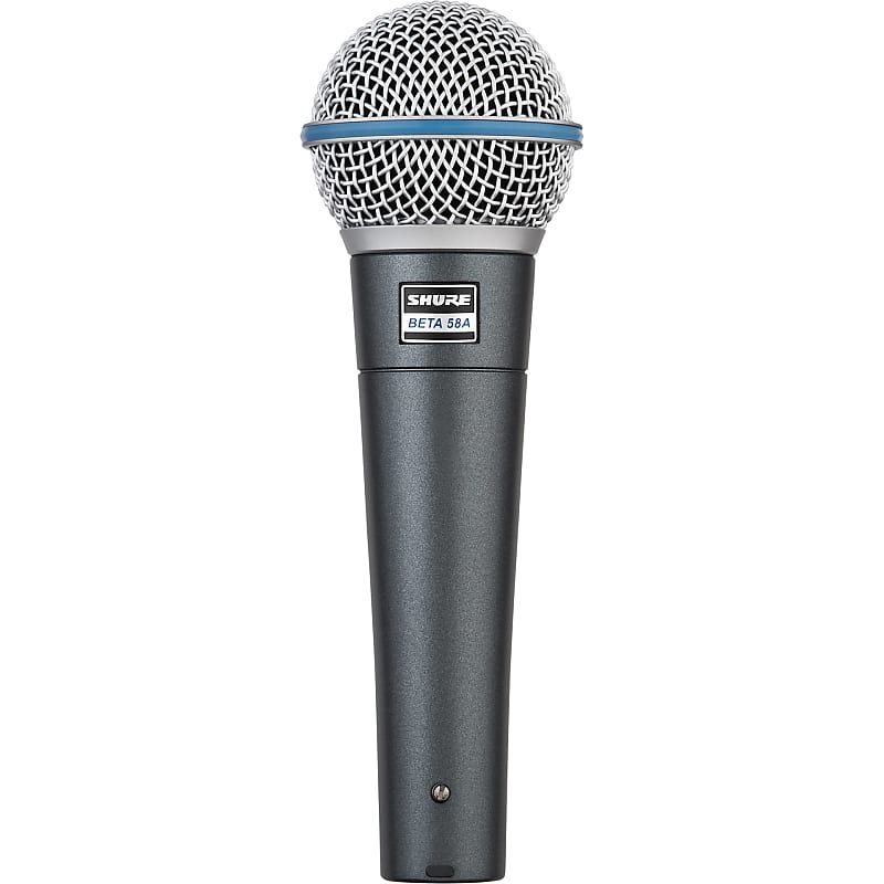 Динамический микрофон Shure BETA 58A Handheld Supercardioid Dynamic Microphone оригинальный динамический микрофон shure beta 58a проводной микрофон для вокального караоке прямого эфира для выступления на сцене
