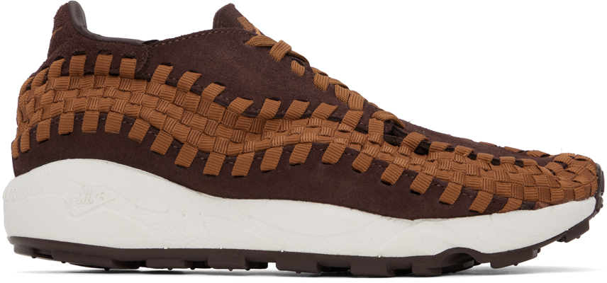 

Коричневые тканые кроссовки Air Footscape Nike, цвет Earth/Light British tan, Коричневый, Коричневые тканые кроссовки Air Footscape Nike, цвет Earth/Light British tan