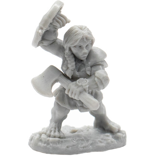 

Миниатюра Reaper Bones: Dannin Deepaxe, Female Dwarf