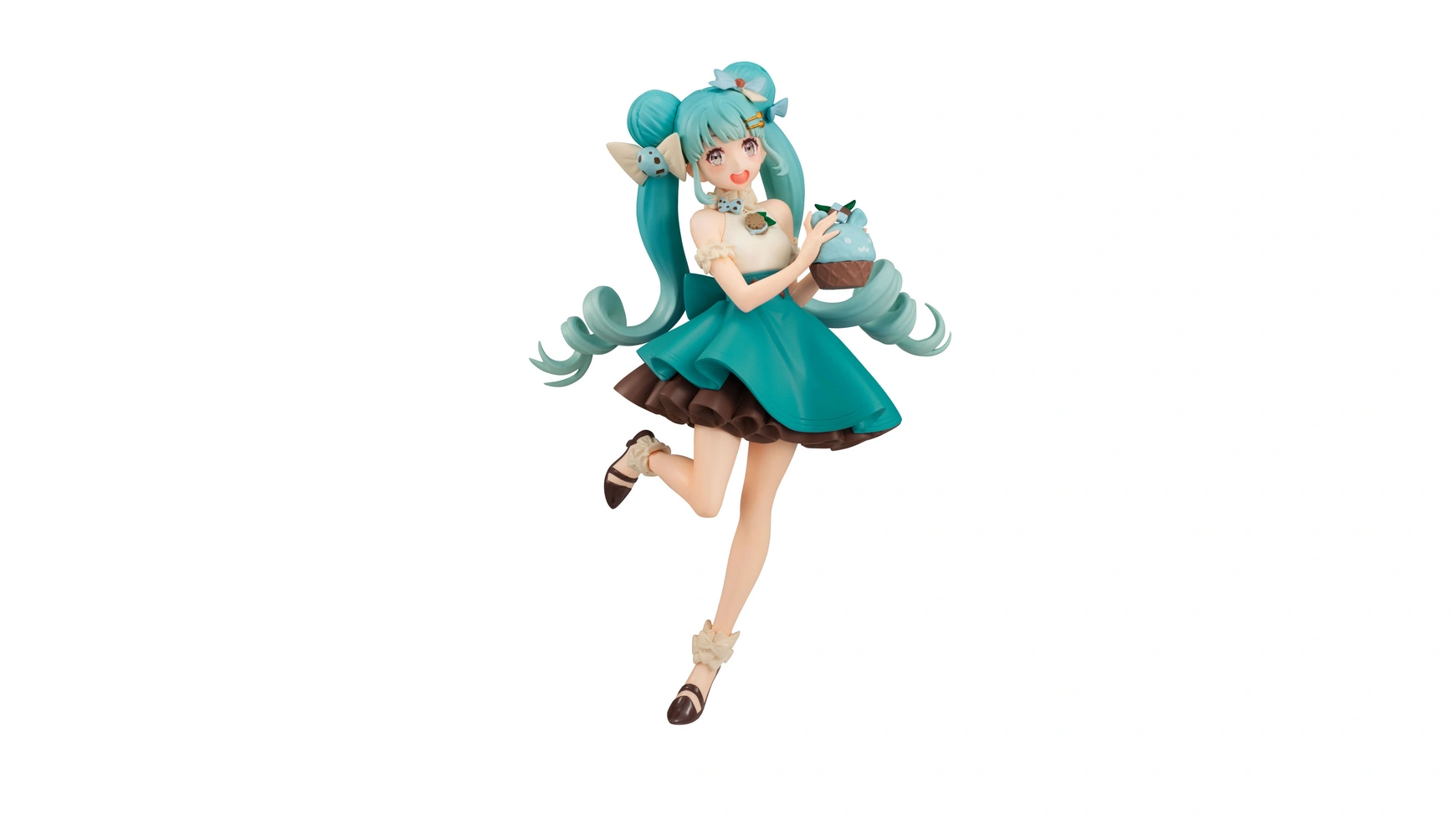Hatsune Miku SweetSweets Series Статуя из ПВХ Hatsune Miku Chocolate Mint 17 см статуя overwatch mercy 35 см