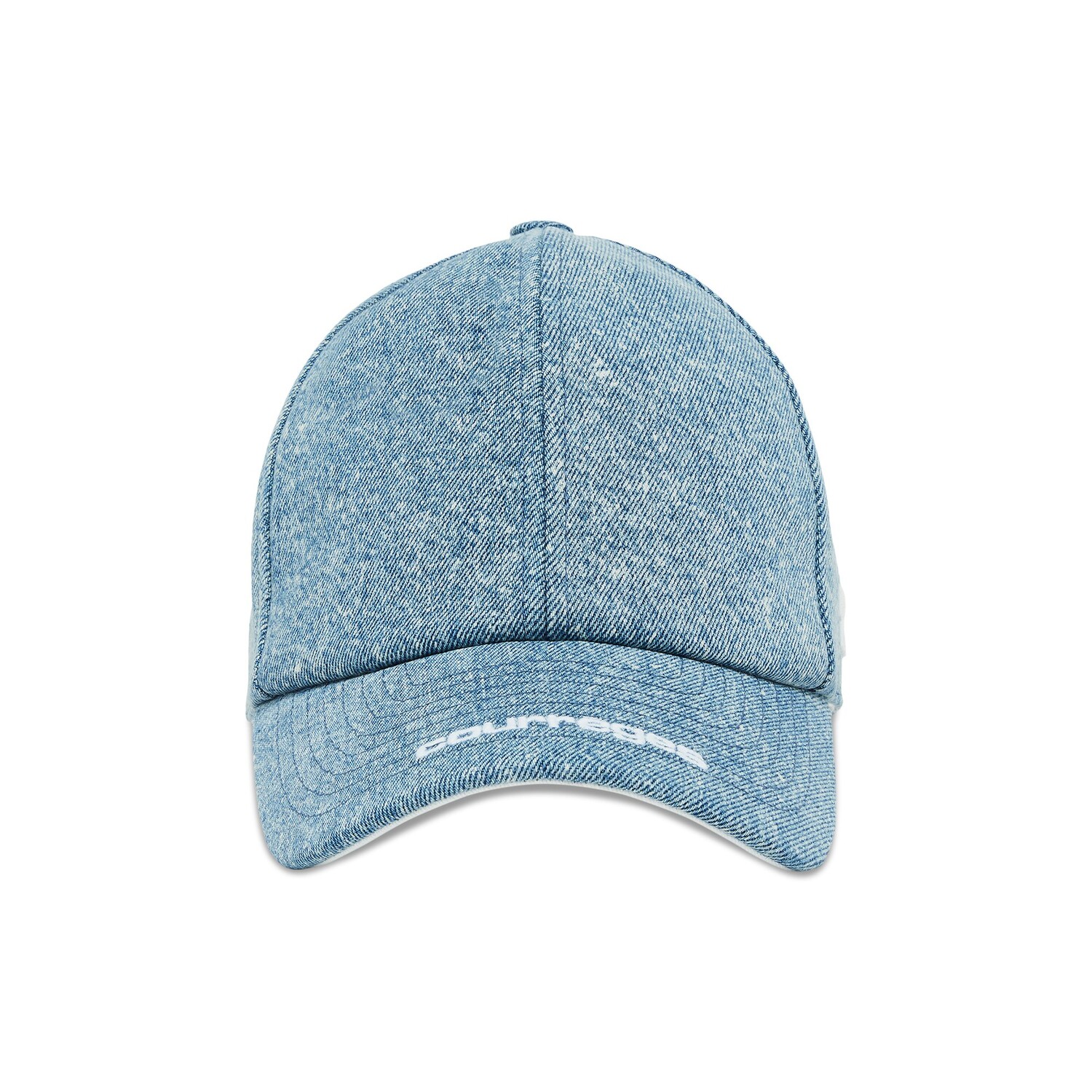 

Кепка-ракушка Courrèges Dirty Denim Light Blue Wash