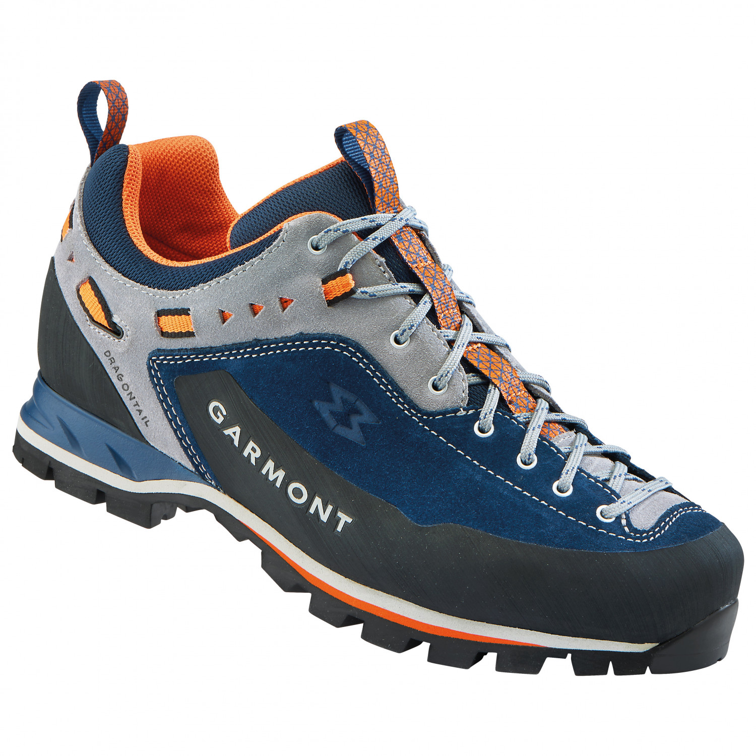 

Походная обувь Garmont Dragontail MNT GTX, цвет Dark Blue/Orange