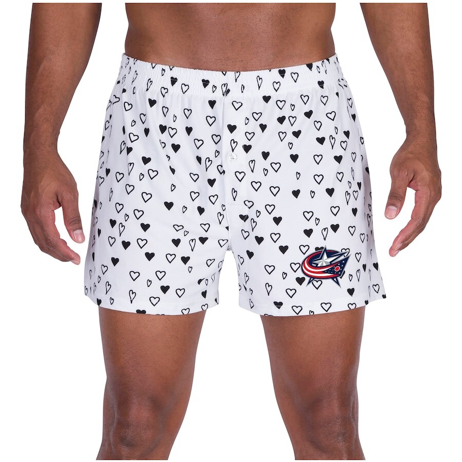 

Боксеры Concepts Sport Columbus Blue Jackets, белый