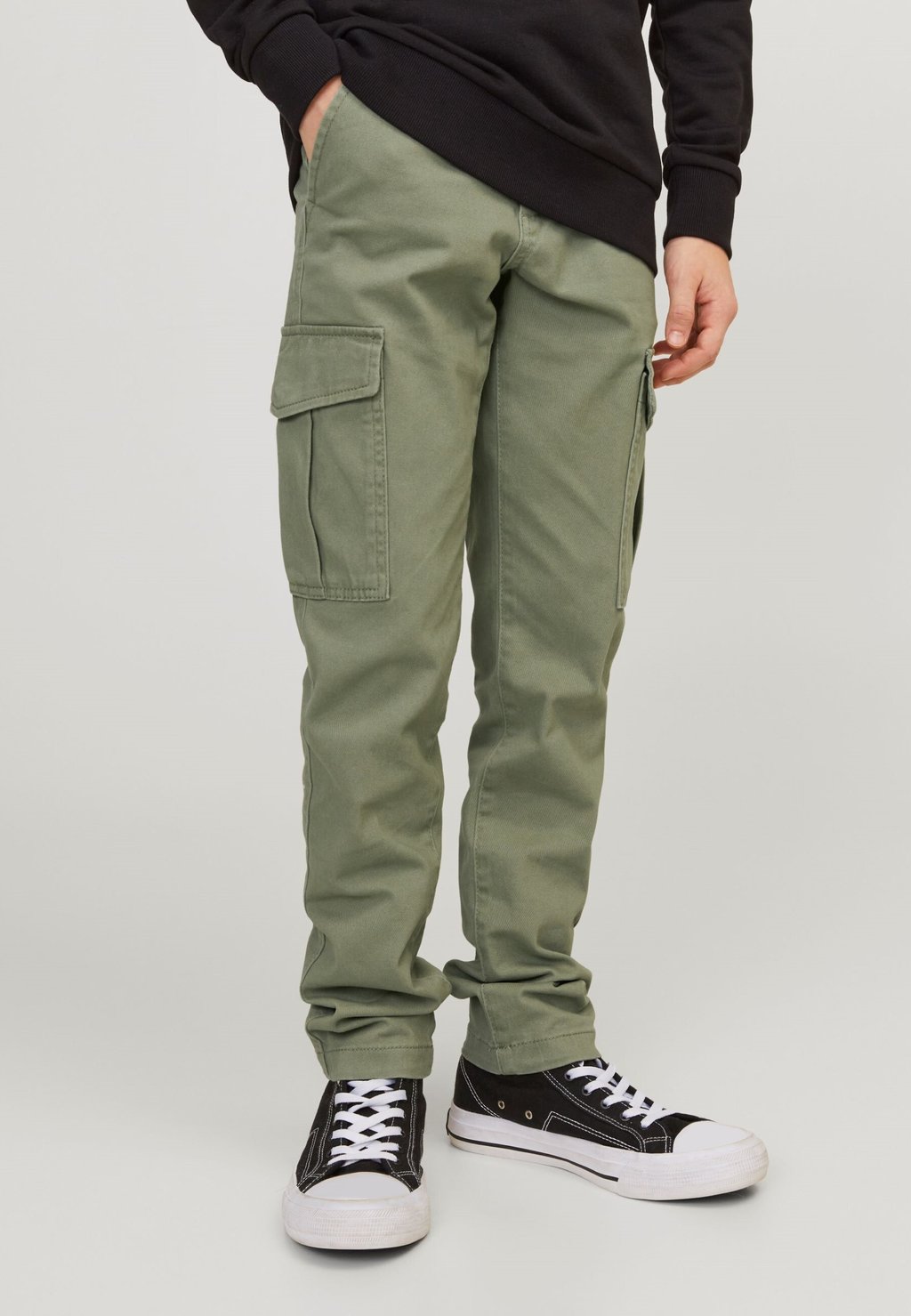 

Брюки карго JPSTMARCO JJJOE Jack & Jones Junior, цвет oil green