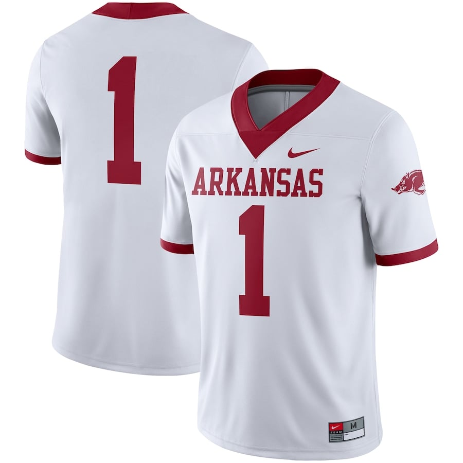 

Джерси Nike Arkansas Razorbacks, белый