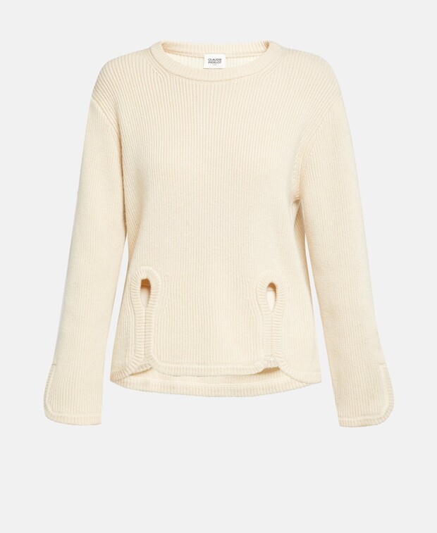 

Шерстяной джемпер Claudie Pierlot, цвет Oatmeal