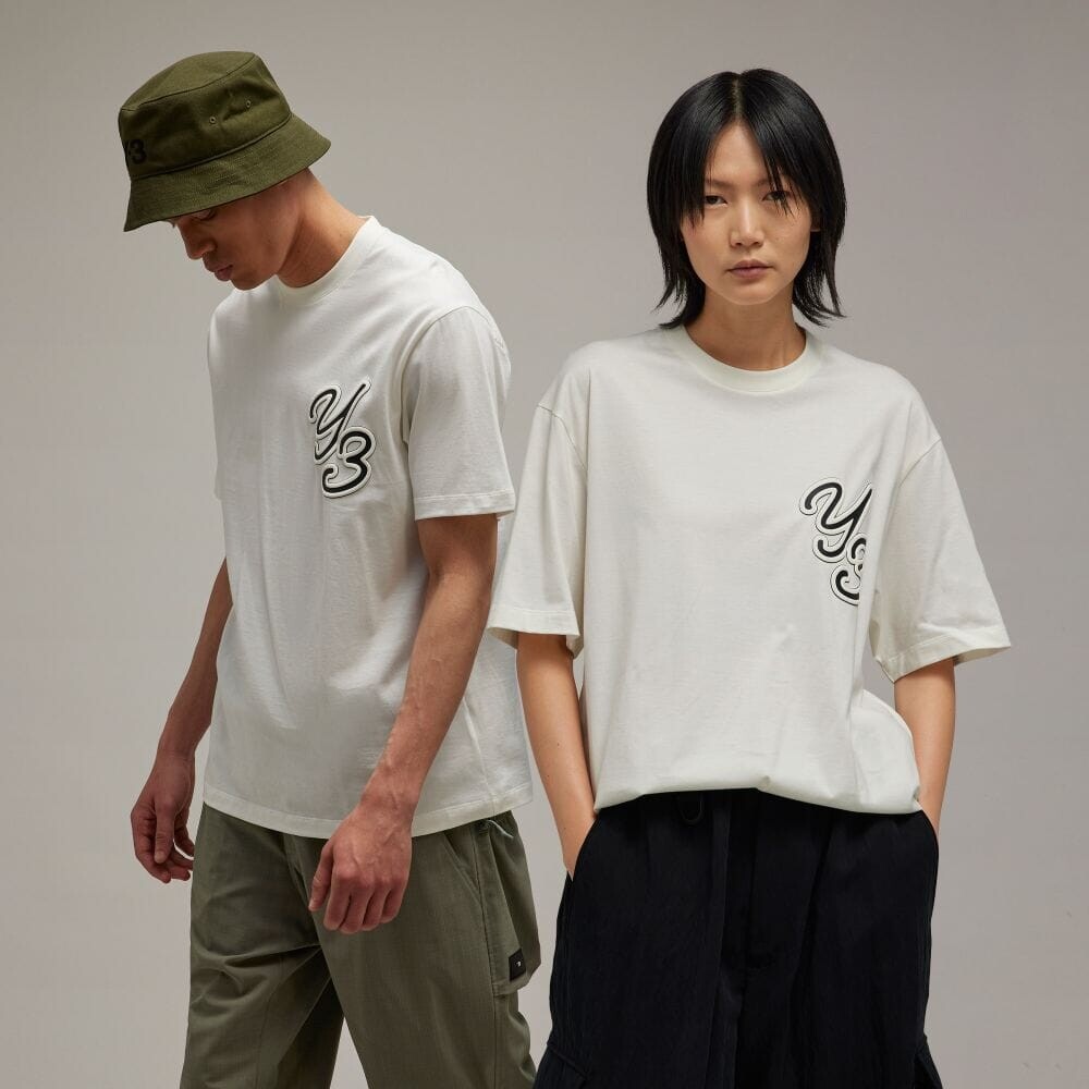 

Футболка Adidas Y-3 GRAPHIC SHORT SLEEVE TEE, белый