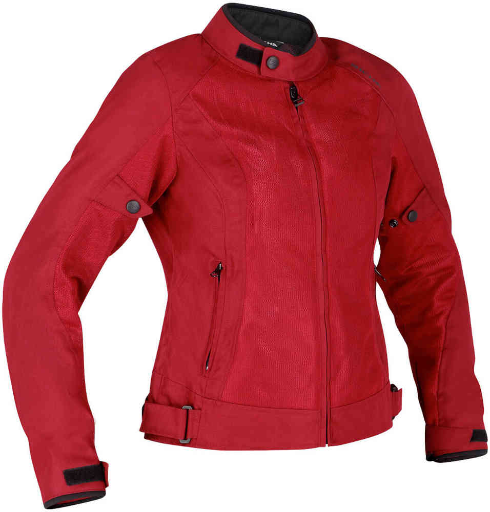 мотоциклетная куртка с подкладкой защитная прокладка плечи защита для локтя наколенник для мотокросса гонок катания на лыжах льда ката Женская мотоциклетная текстильная куртка Airsummer Richa, красный