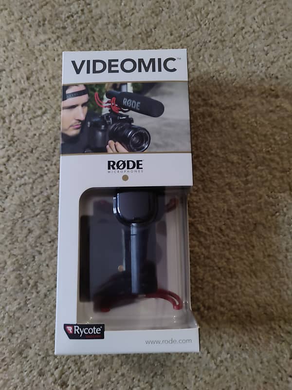 Микрофон-пушка RODE VideoMic Camera Shotgun Microphone with Rycote Lyre Suspension микрофон для видеосъёмок rode videomic rycote