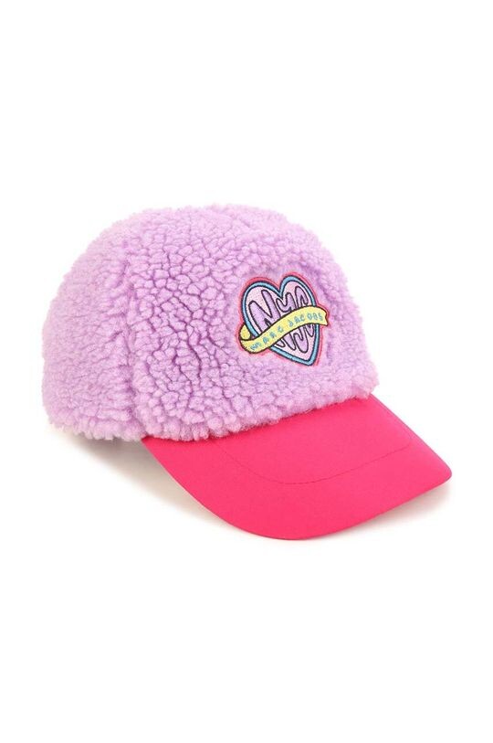 

Шапка с козырьком детская Marc Jacobs, розовый