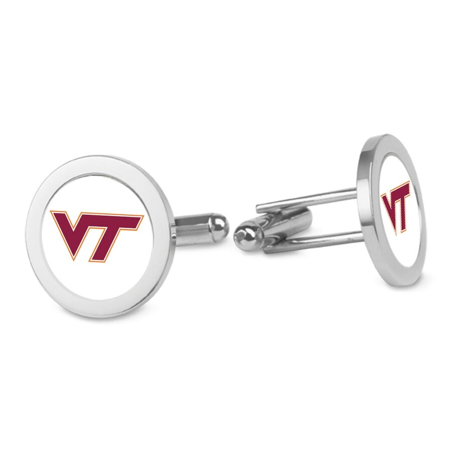 

Галстук Jardine Virginia Tech Hokies, серебряный