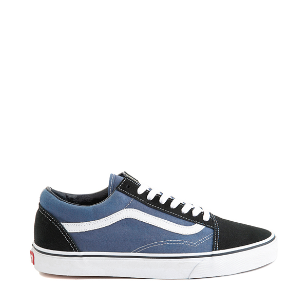 Кроссовки для скейтбординга Vans Old Skool, темно-синий/белый кроссовки для скейтбординга vans old skool stackform черный