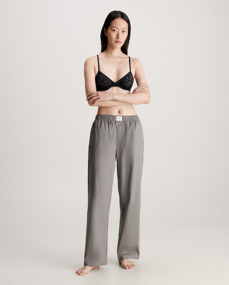 

Пижамные штаны из чистого хлопка Calvin Klein, серый