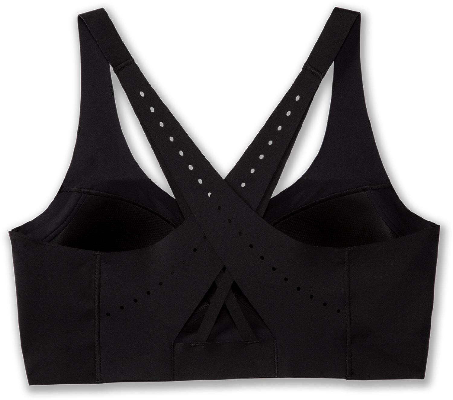 

Бюстгальтер для бега Dare Strappy 2.0 — женский Brooks, черный