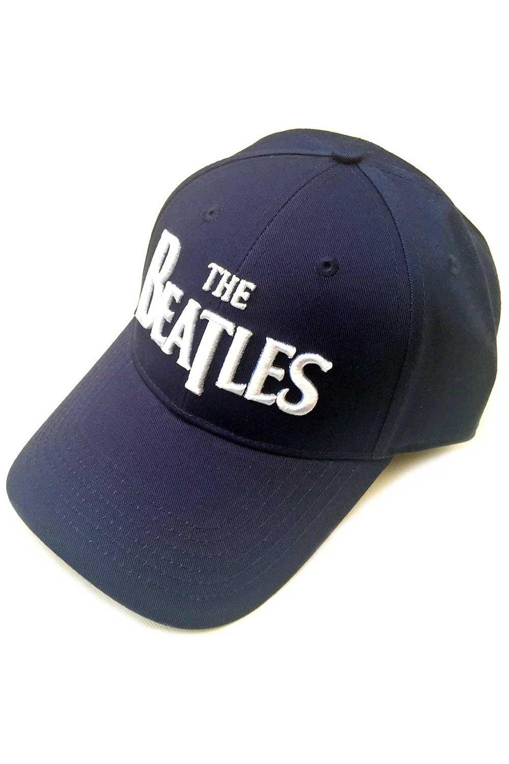 Бейсбольная кепка с логотипом Drop T The Beatles, темно-синий boyle t c drop city