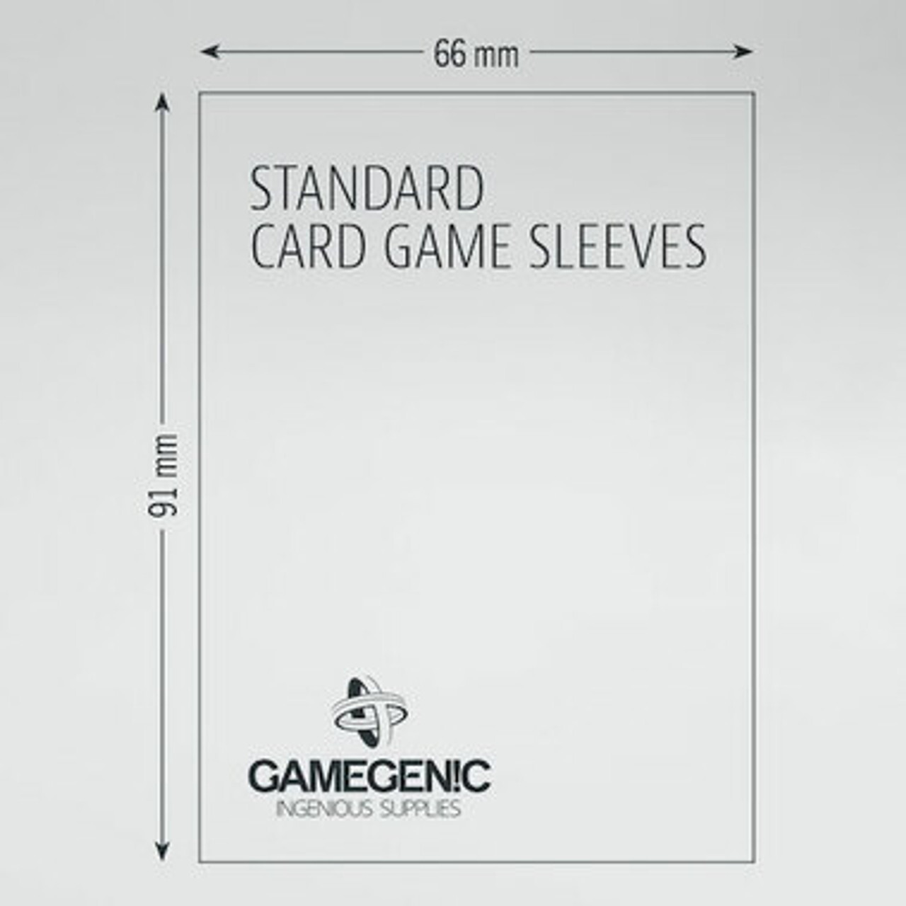 

Аксессуары Game Genic Sleeves: Clear Standard Size (200ct)