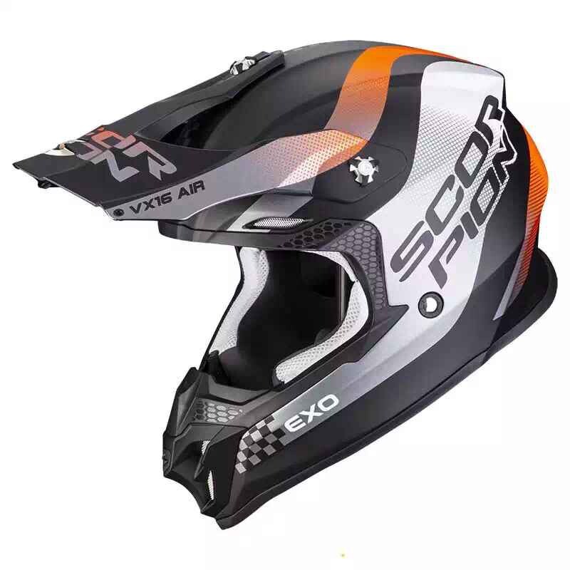 

Шлем для мотокросса Scorpion VX-16 Evo Air Soul, черный