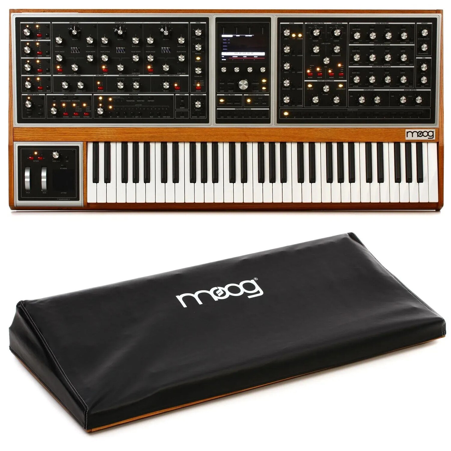 

16-голосный аналоговый синтезатор Moog One с пылезащитной крышкой