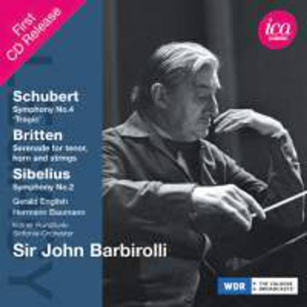 

Диск CD Legacy: Sir John Barbirolli - Franz Schubert, Britten, Sibelius, Sir John Barbirolli