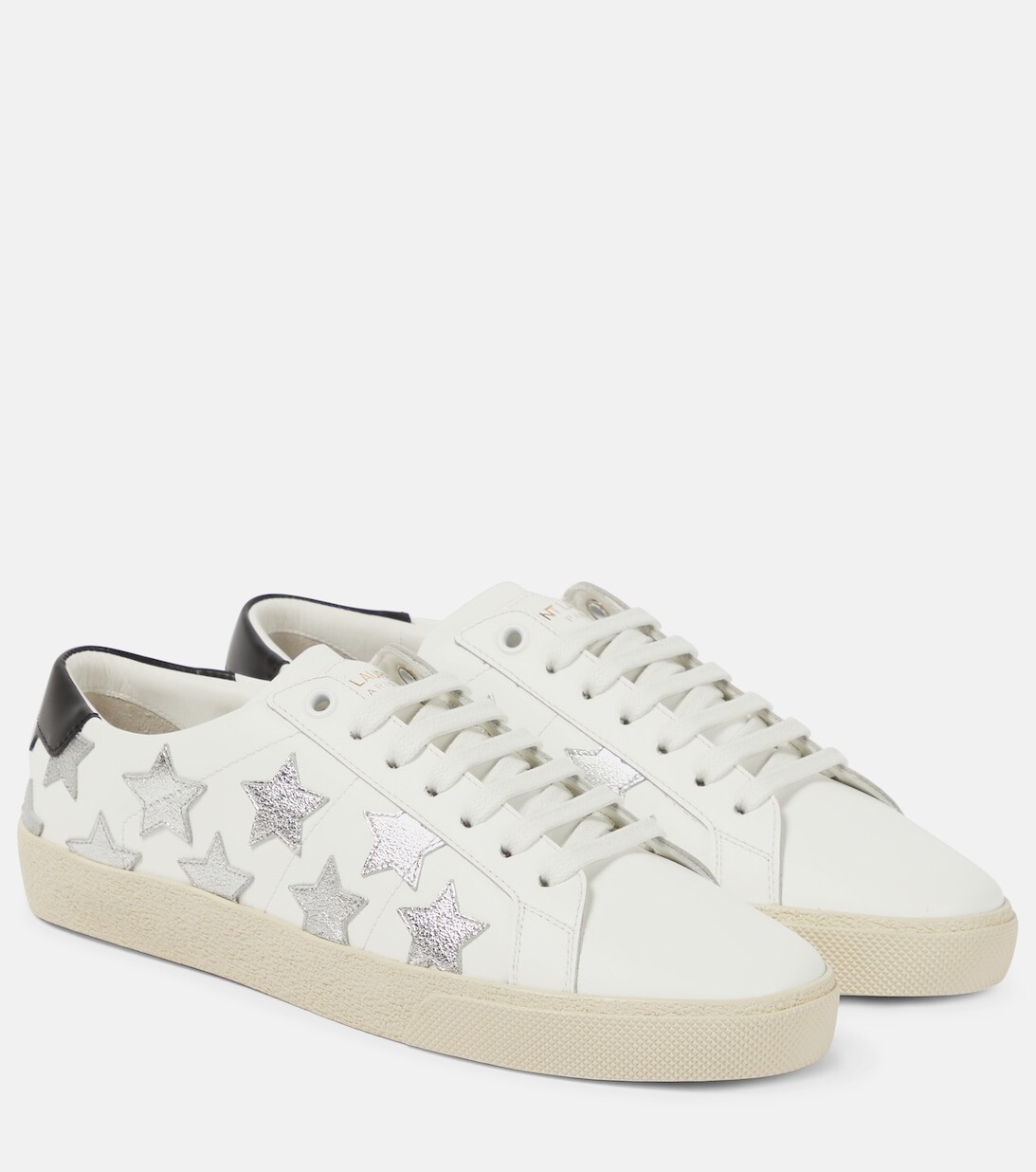 

Кожаные кроссовки SL/06 Court Classic Saint Laurent, белый