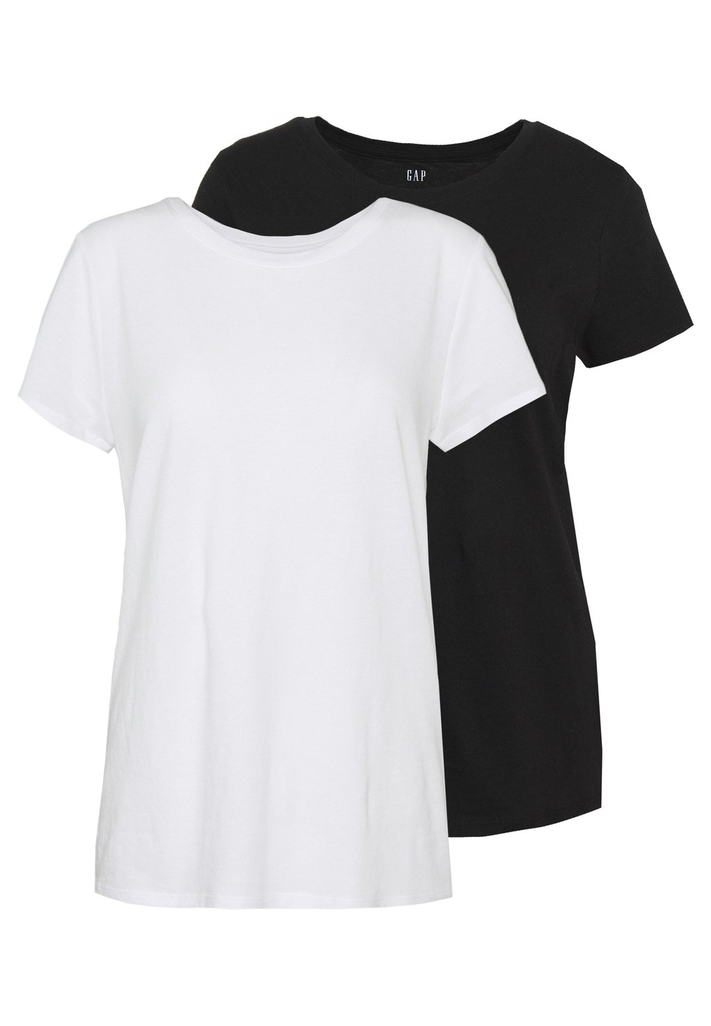 Базовая футболка GAP, черный базовая футболка gap