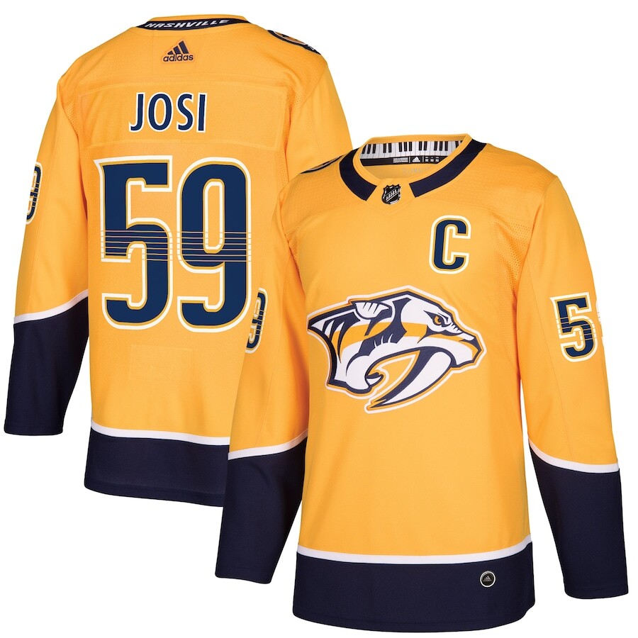 

Джерси adidas Nashville Predators, золотой