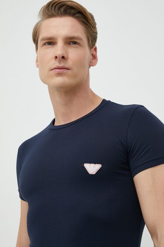 

Футболка Emporio Armani Underwear, темно-синий