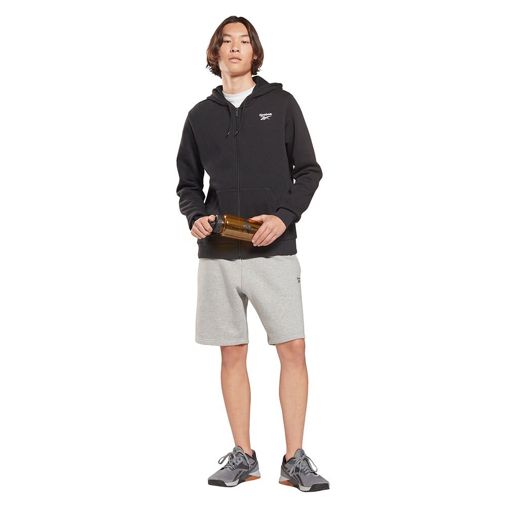 

Худи Reebok Ri Left Chest Logo, черный