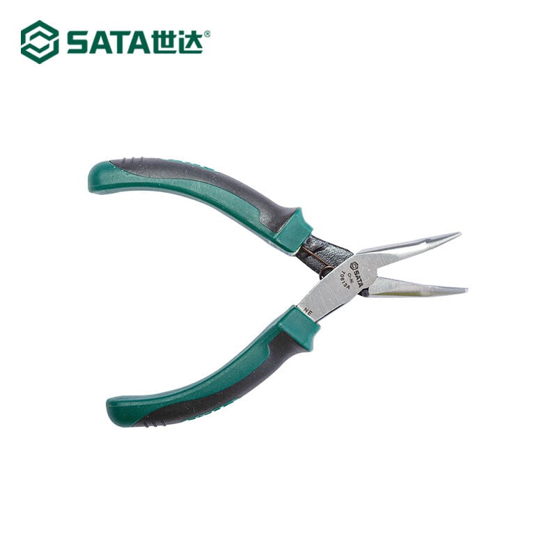 SATA 70613A Экономичные мини-клещи с изогнутыми носиками, 5,5 дюйма