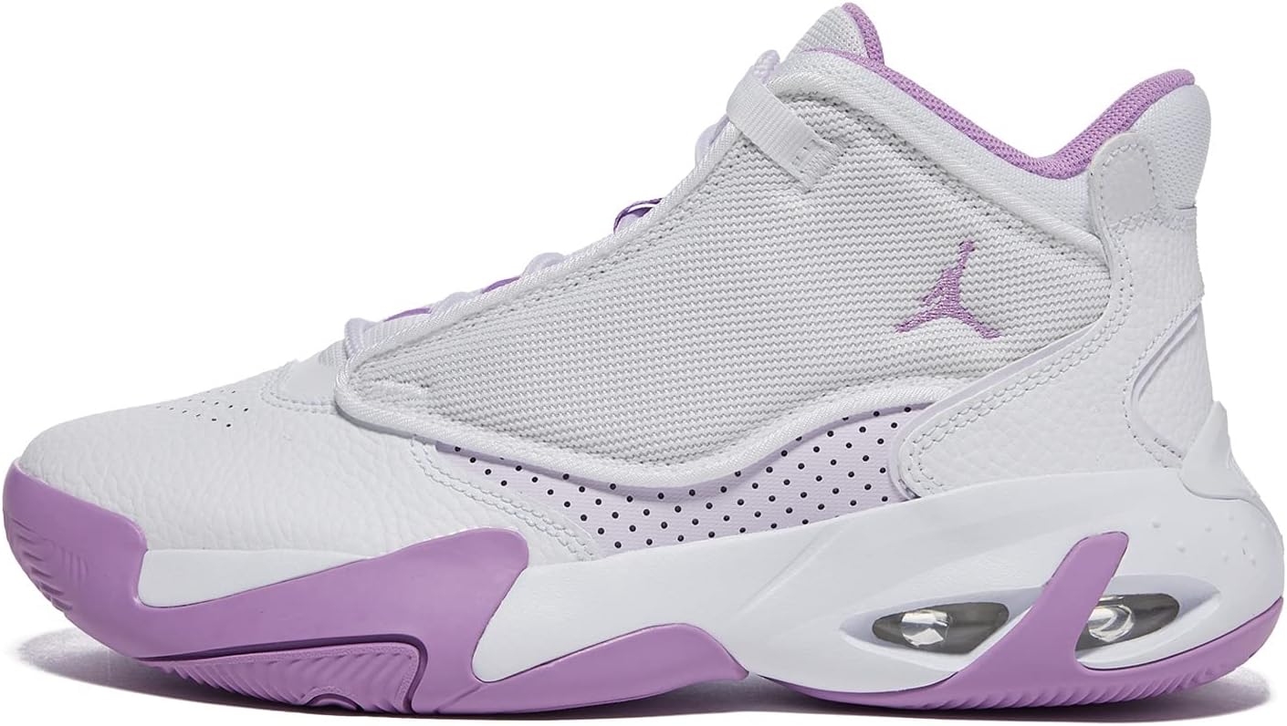 

Кроссовки Max Aura 4 Jordan, цвет White/Rush Fuchsia/Barely Grape