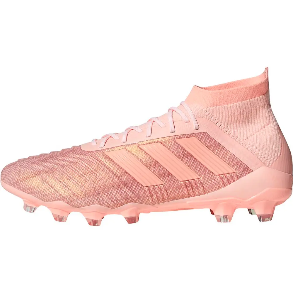 

Футбольные бутсы Predator 18.1 мужские высокие розовые Adidas