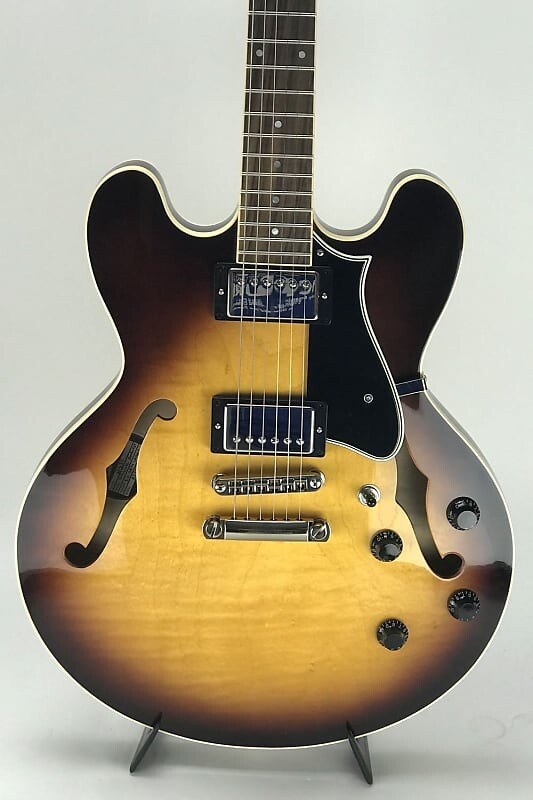 

Электрогитара Heritage H-535 Semi-Hollow Electric Guitar with Case - Original Sunburst