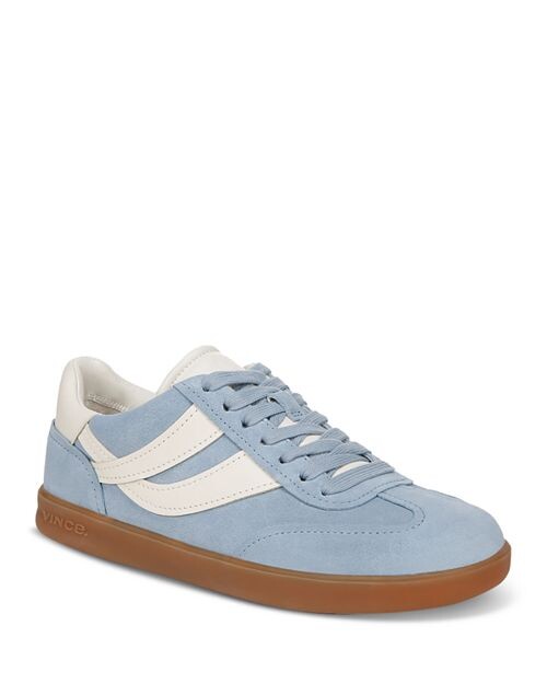 

Женские низкие кроссовки Oasis на шнуровке Vince, цвет Blue, Синий