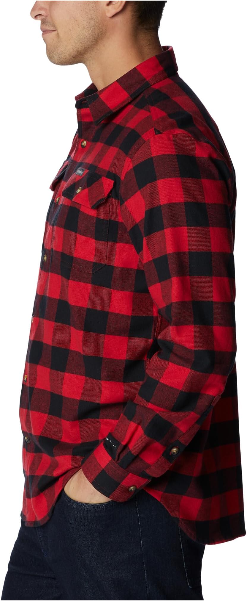 

Рубашка Flare Gun Stretch Flannel Columbia, цвет Mountain Red Twill Buffalo Check 1