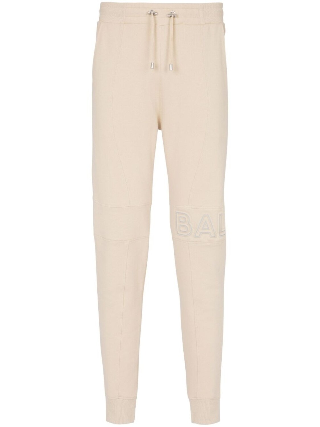 Спортивные брюки с кулиской Balmain, бежевый