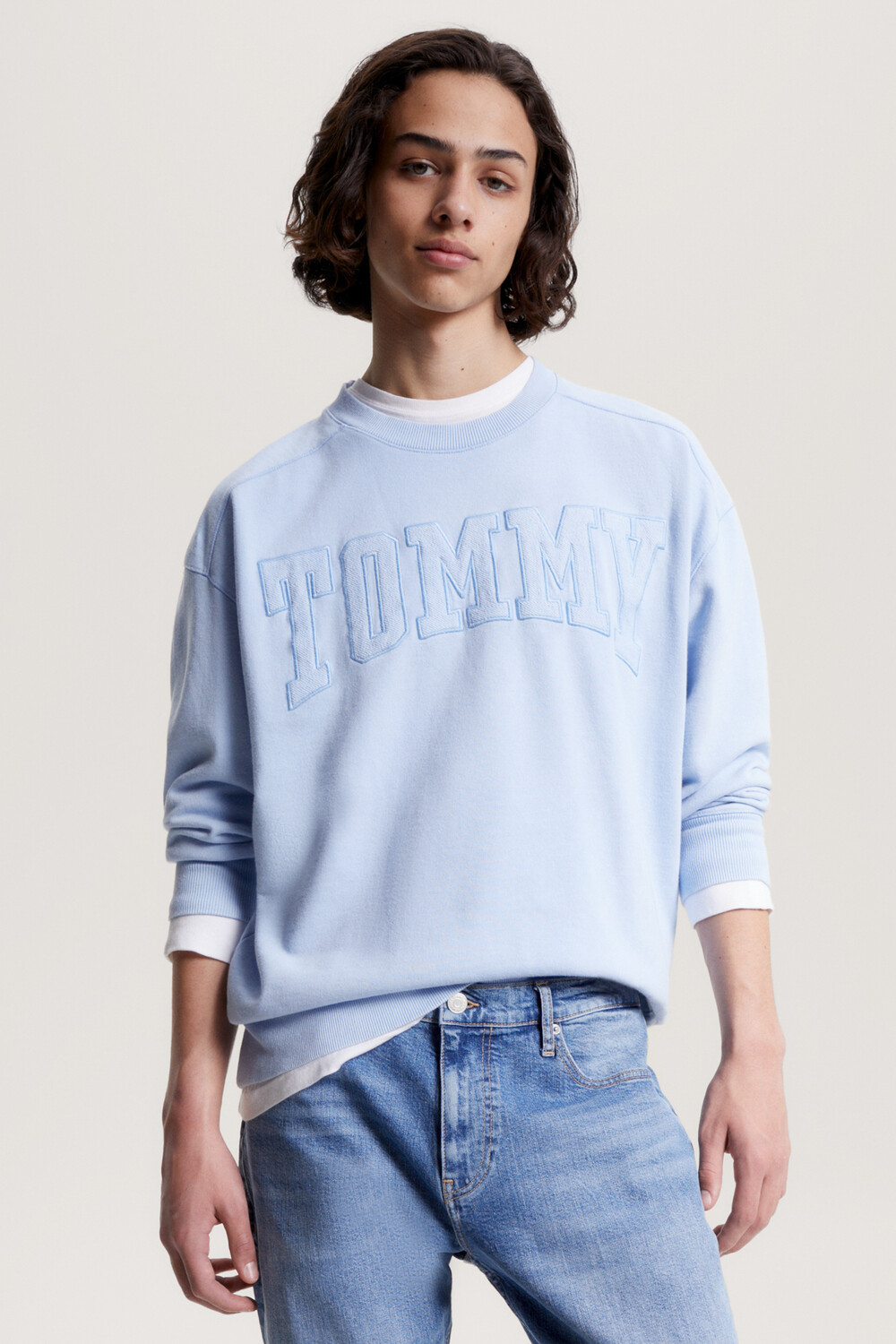 

Толстовка - Синий - Классический крой Tommy Hilfiger, синий
