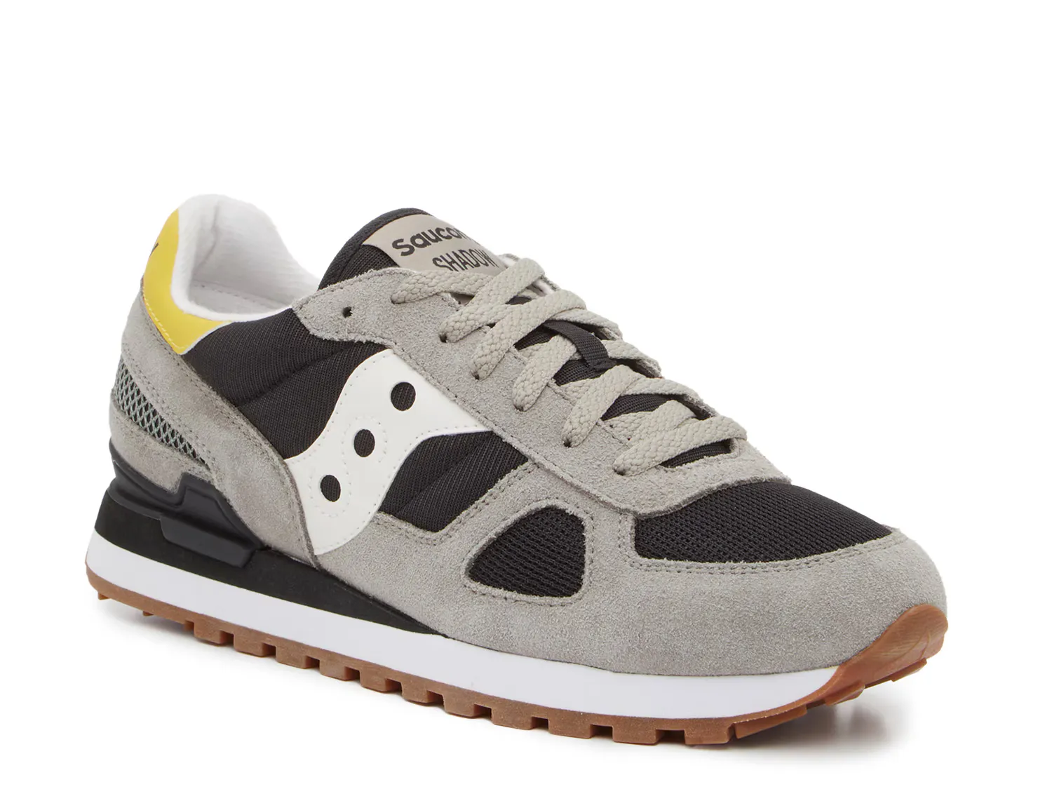

Кроссовки Shadow Sneaker Saucony, черный/серый/желтый