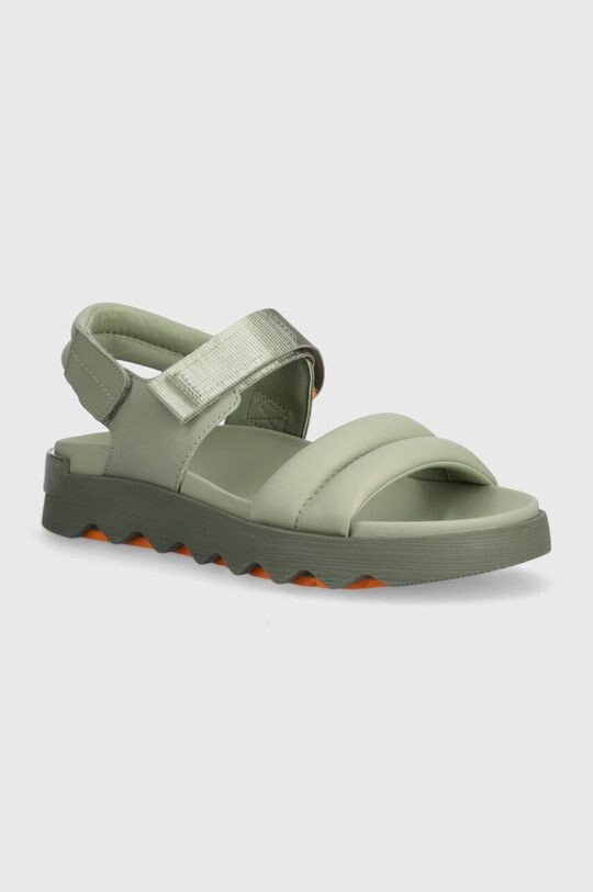 Кожаные сандалии VIIBE SANDAL Sorel, зеленый