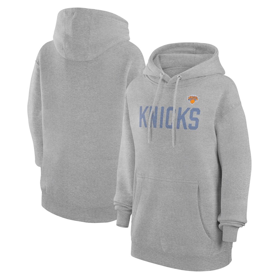 

Пуловер с капюшоном G-III 4Her by Carl Banks New York Knicks, серый