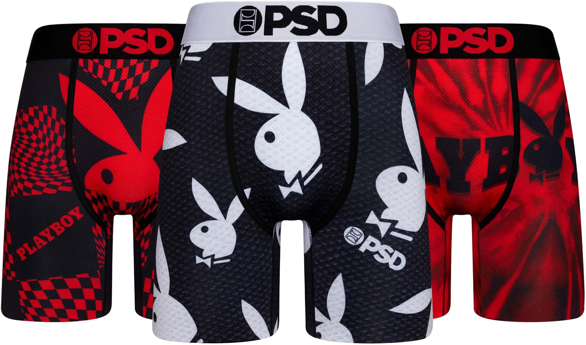 цена Боксерские трусы PSD, цвет Multi/Playboy Kit 3-Pack Boxer Underwear