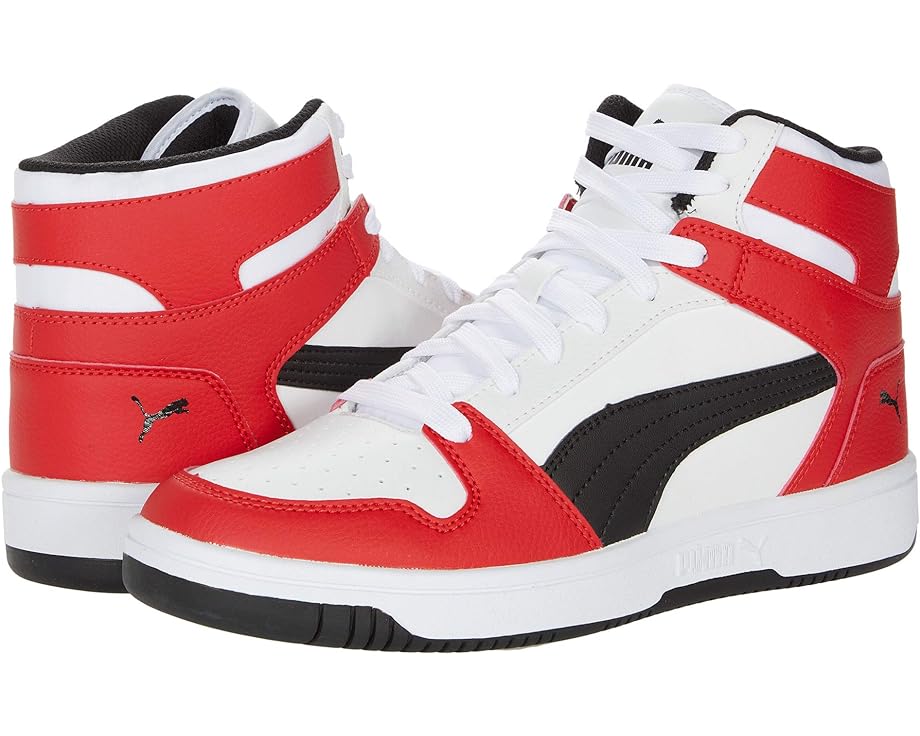 Кроссовки PUMA Puma Rebound LayUp SL, цвет Puma White/Puma Black/High Risk Red кроссовки puma puma rebound layup sl цвет puma white puma black high risk red