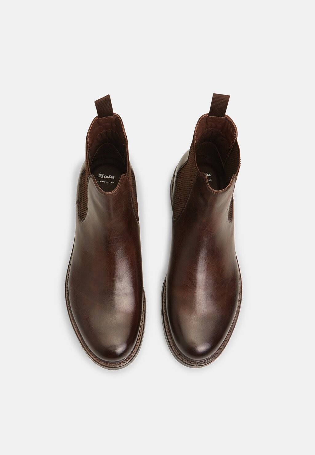

Классические ботильоны Bata, коричневый