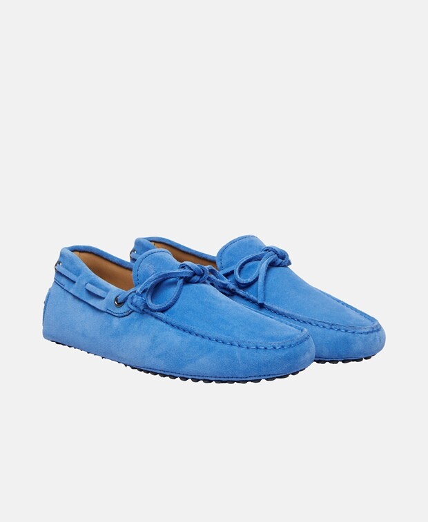 

Мокасины Tod's, светло-синий