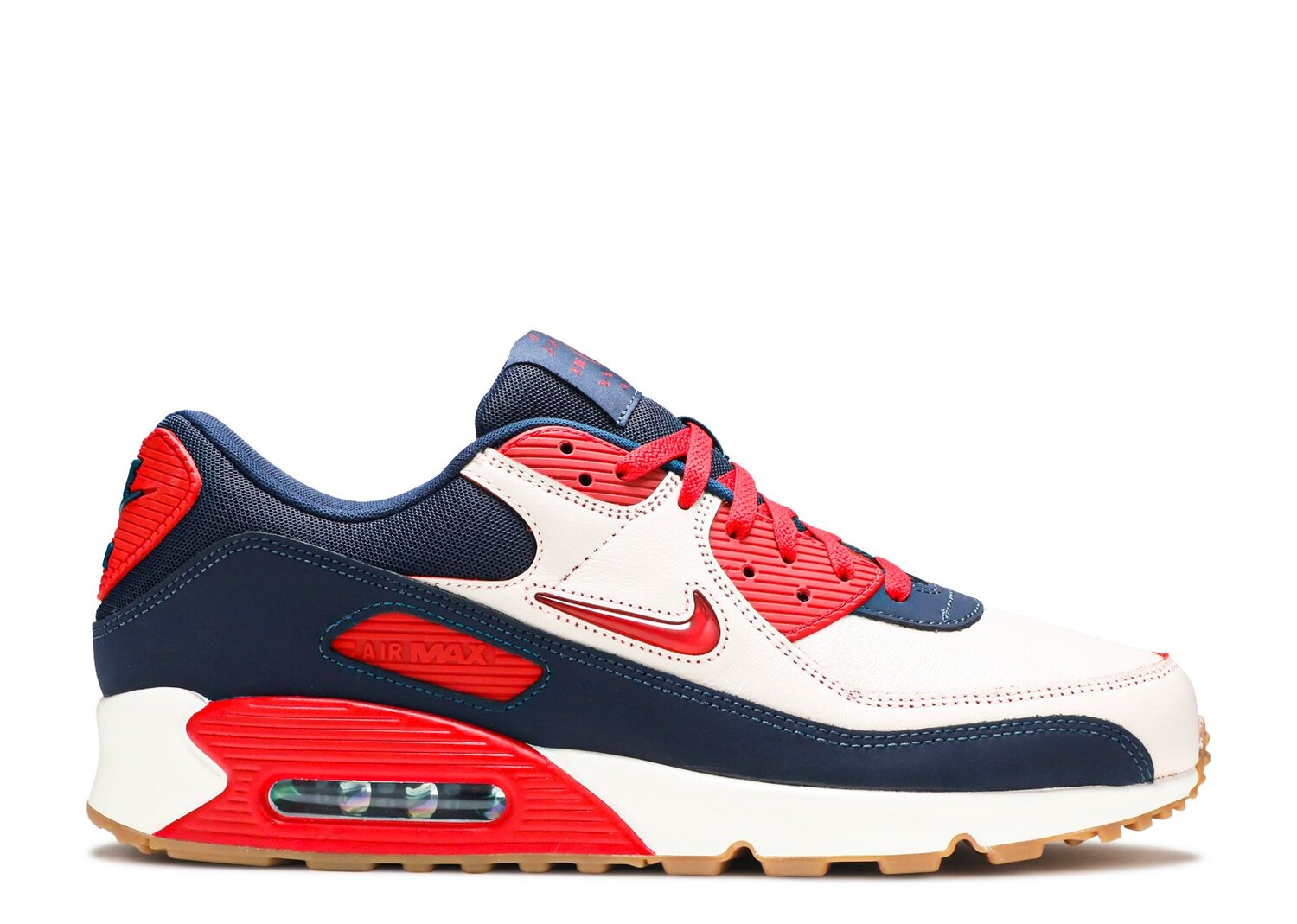 

Кроссовки Nike Air Max 90 'Home & Away - University Red', красный