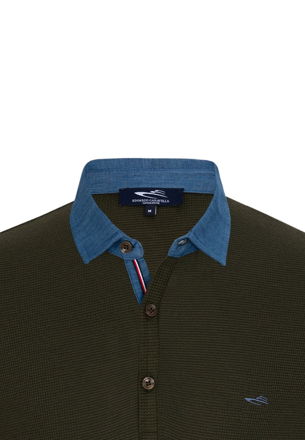 

Рубашка поло SHORT SLEEVE Edoardo Caravella, хаки