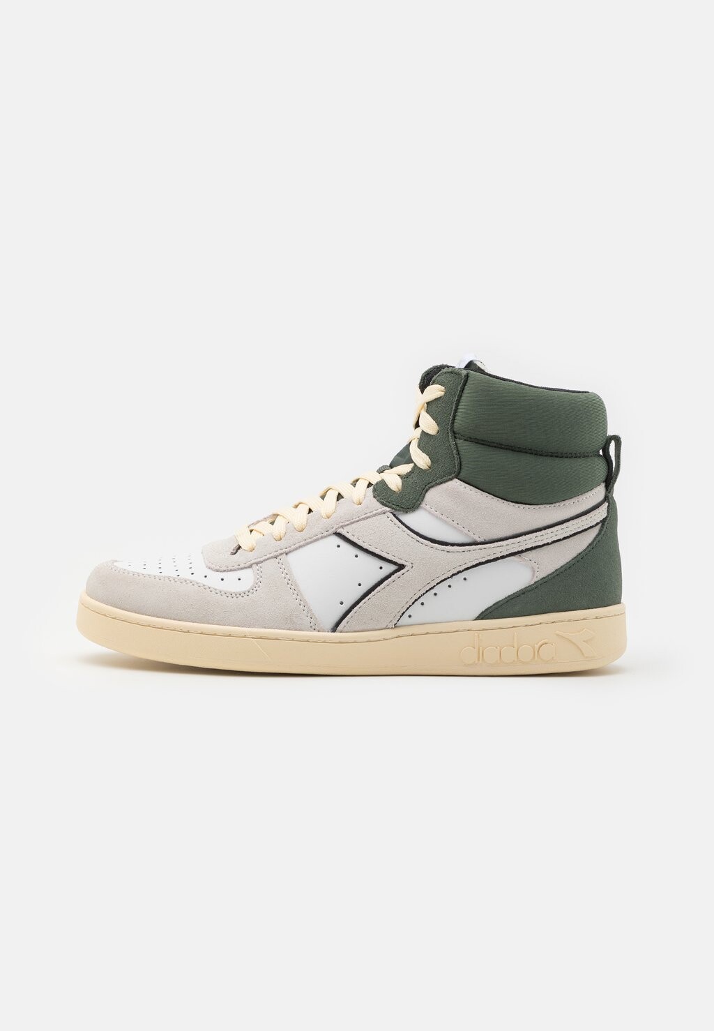 

Высокие кеды MAGIC BASKET MID UNISEX Diadora, белый/темный лес
