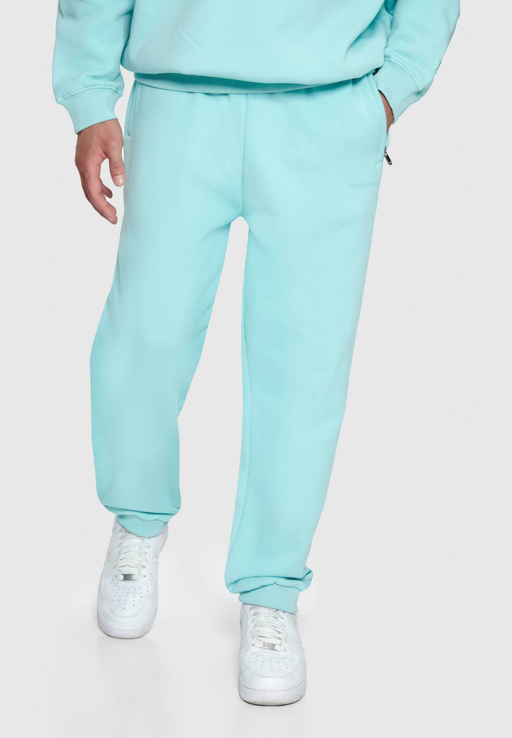 Спортивные штаны BAZIX REPUBLIQ SUPER HEAVY BLANK Dropsize, цвет tiffany