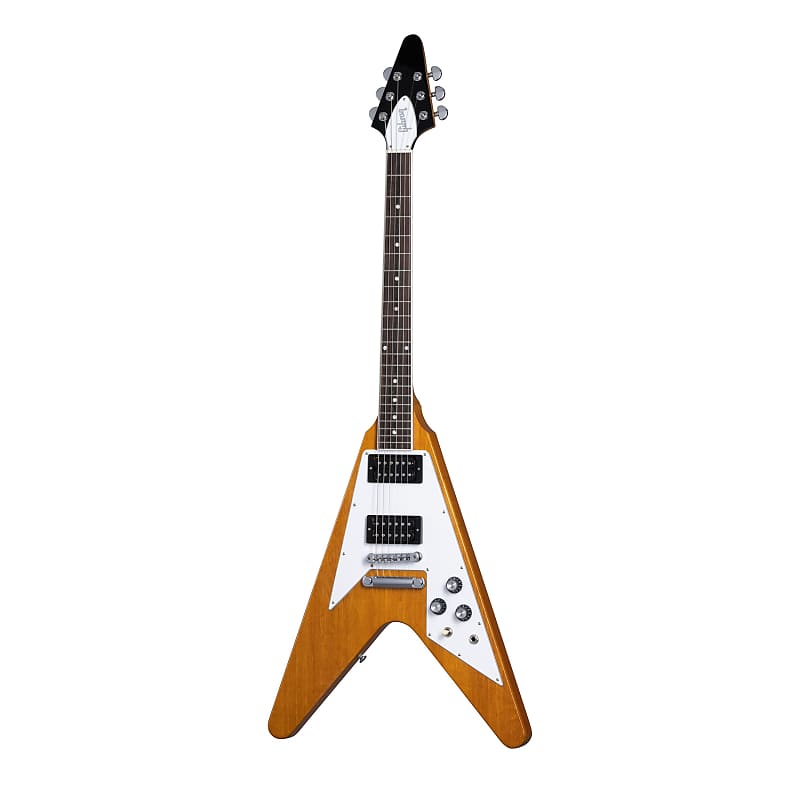 Электрогитара Gibson '70s Flying V Electric Guitar - Antique Natural электрогитара gibson 70s explorer electric guitar antique natural